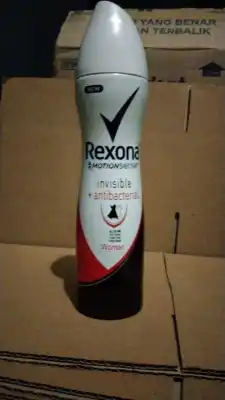 Rexona Women Deodorant Spray Invisible + Antibacterial 150 mL