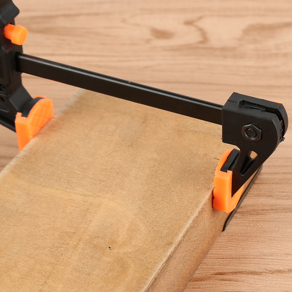 F Shape Squeeze Wood Working Clip Spreader Tool Quick Ratchet Release Speed DIY 4 Inch Wood Working Gadget (hot sale)现货