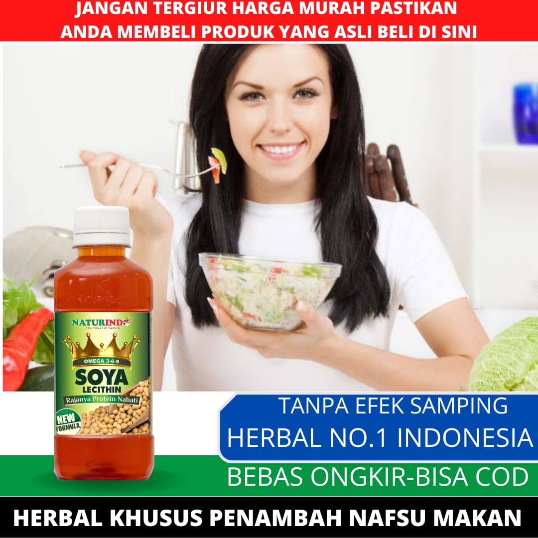 SOYA LECITHIN CAIR 200ML GOLD HERBAL OMEGA 369 NATURINDO BPOM RAJANYA