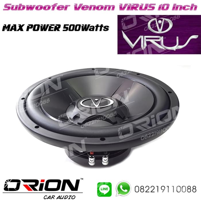 subwoofer venom 10 inch