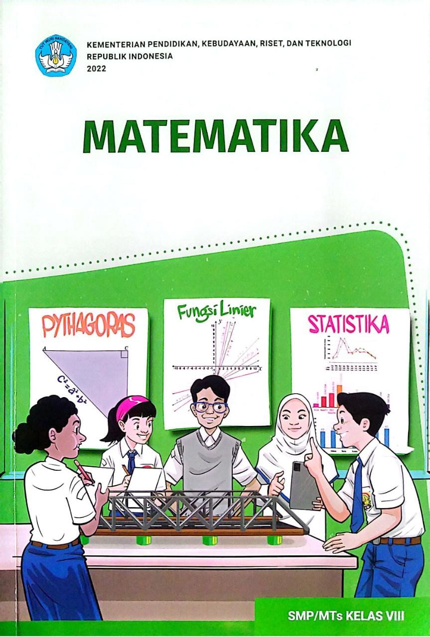 Buku Matematika Kelas 8 SMP/MTs Kurikulum Merdeka,Non Lisensi | Lazada ...