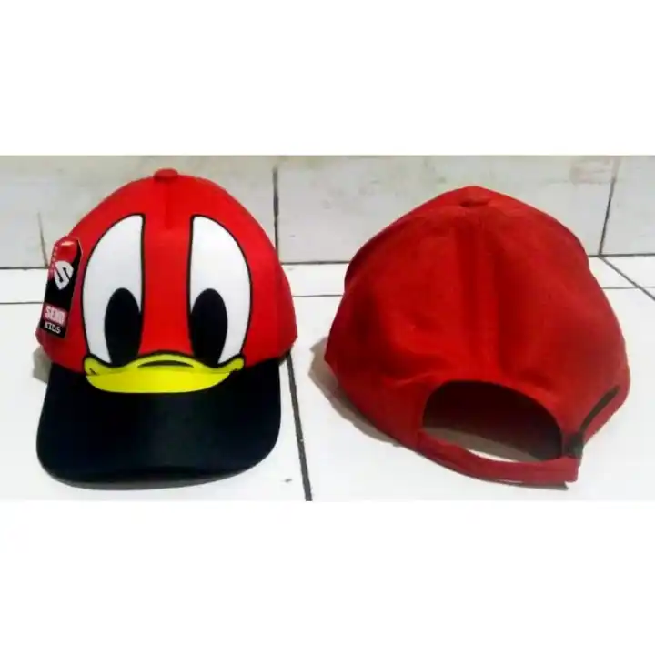 Topi Anak Baseball Hat Cap Karakter Printing Donal Bebek Donald Duck Murah Unik Bagus Keren Lazada Indonesia