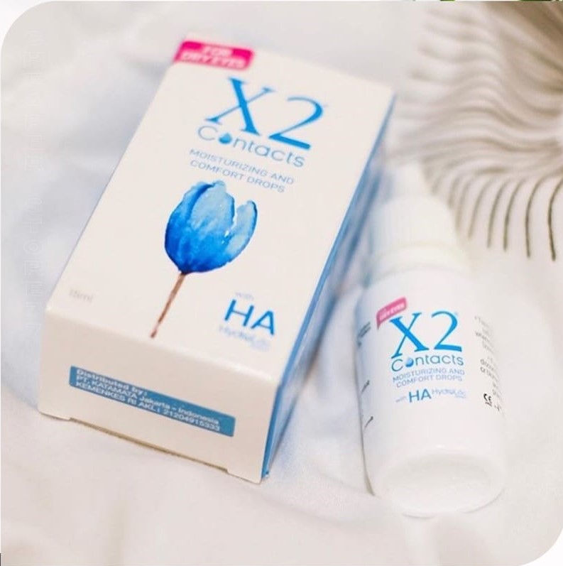 TETES MATA SOFTLENS X2 CONTACT 15 ML HA HYDROLOC / COCOK UNTUK MATA