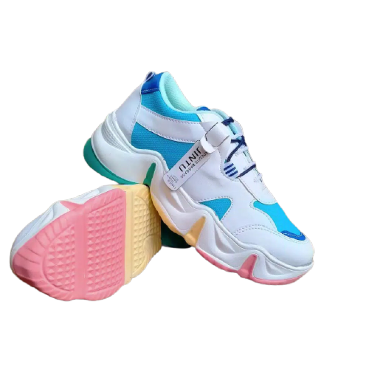 Jintu Pelangi Sepatu Trendy Wanita Fasionebel COD(BAYARDITEMPAT) Jintu Pelangi Sepatu Trendy Wanita Fasionebel COD(BAYARDITEMPAT)