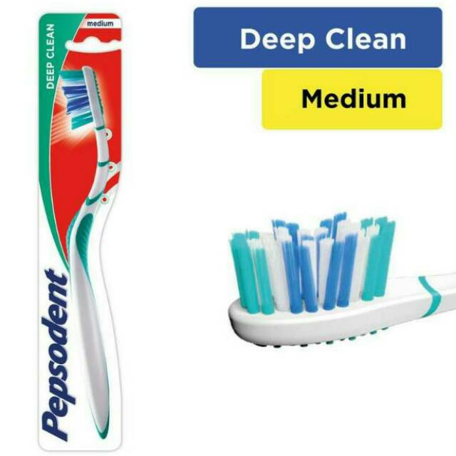 pepsodent deep clean sikat gigi medium lazada indonesia pepsodent deep clean sikat gigi medium