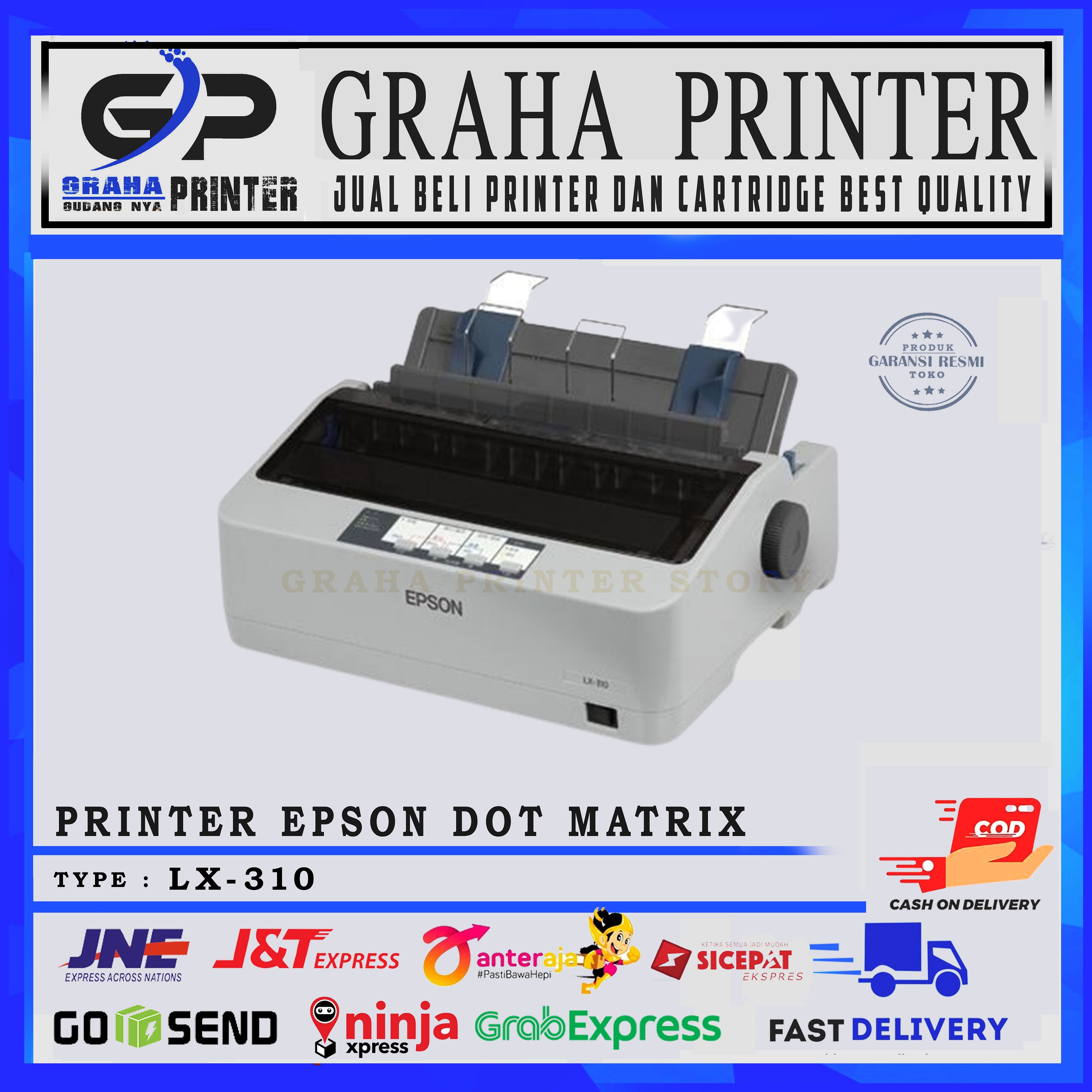 Epson Dotmatrix Lx 310 Printer Siap Pakai Lazada Indonesia 9797