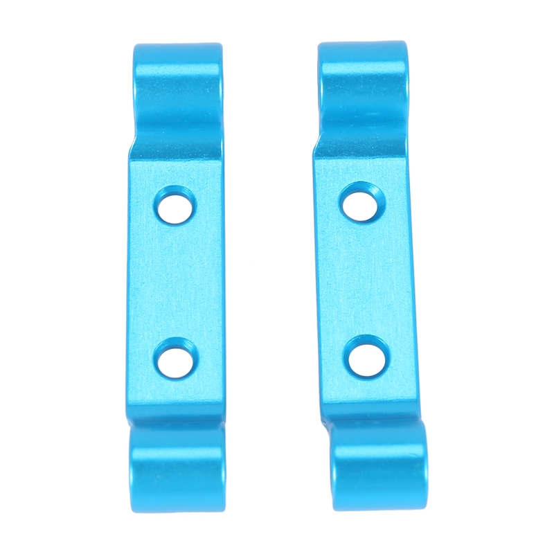 Tamiya TT-01 Upgrade Parts - Aluminum Front/Rear Upper Arm Mount Set (1 Pair, Red)