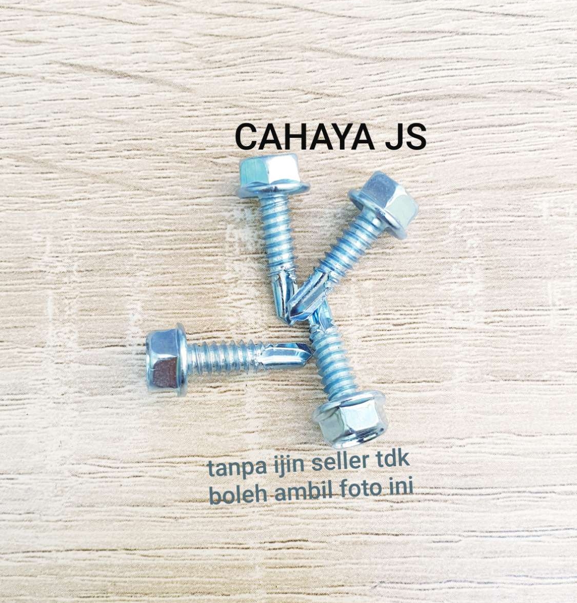 BAUT BAJA RINGAN 10X16/SEKRUP BAJA RINGAN/BAUT ROFING ( ISI 65 PCS ...