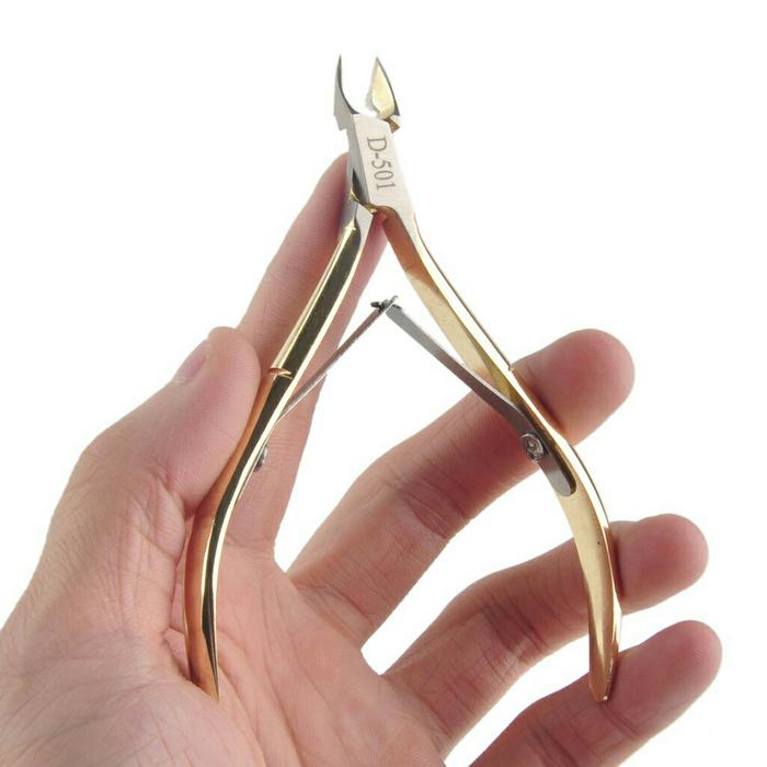 TERLARIS Tang Potong / Tang Solingen Gold Nail art cutter cuticule - kaCUrTID