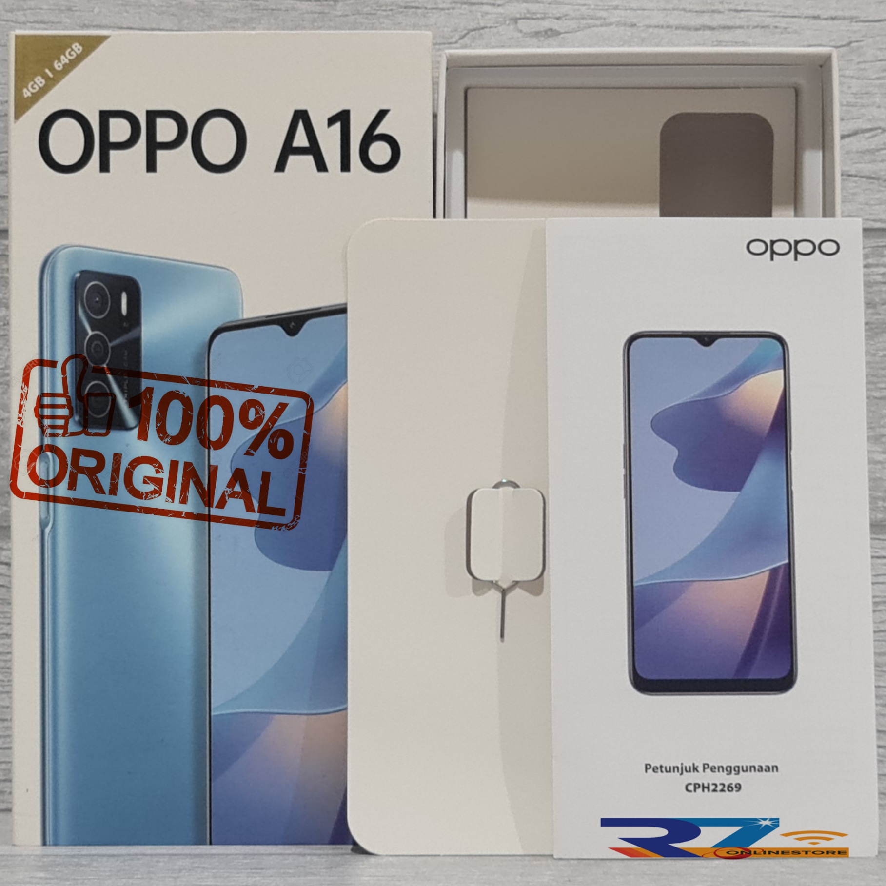 kotak hp oppo a16