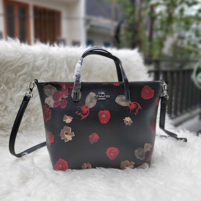 flower print coach bags