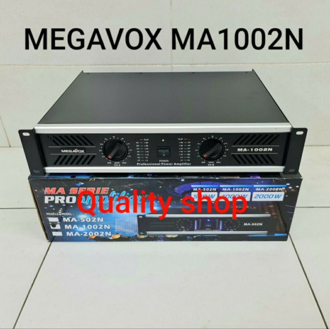 Power Amplifier Megavox Ma 1002N Original MA1002N Lazada Indonesia