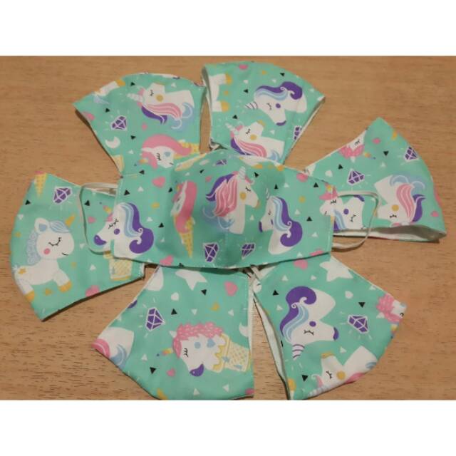 Masker Anti Debu Anak Motif Kartun Karakter Lazada Indonesia