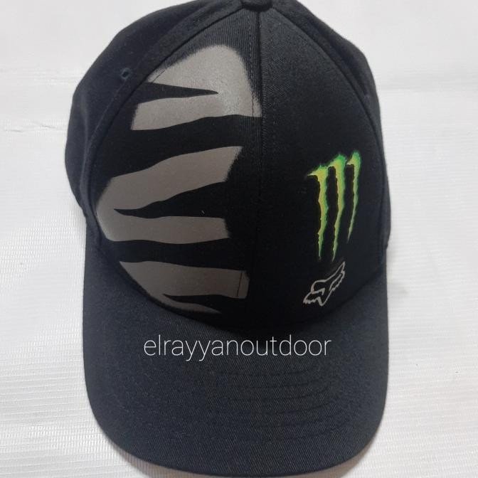 monster energy flexfit hat