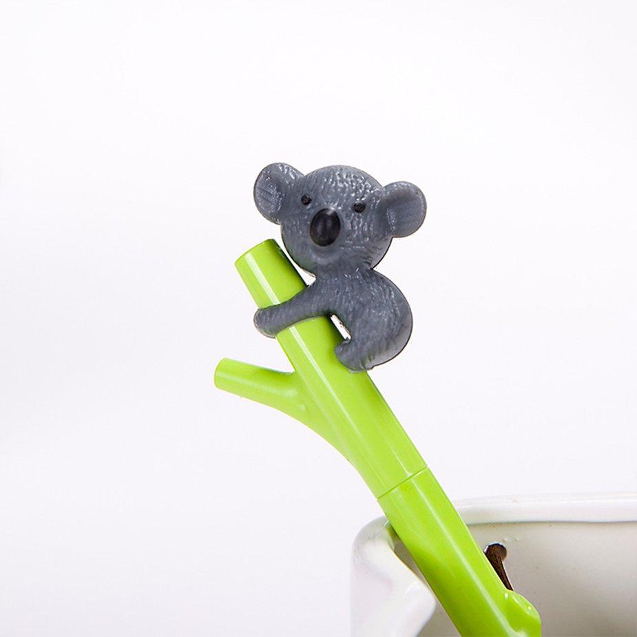 Hot Sale Cute cartoon koala gel pen Creative stationery pen 0.5mm black pen