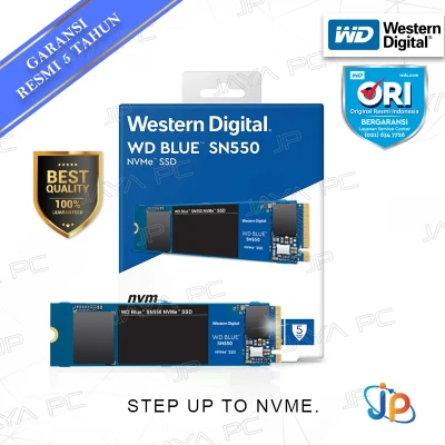 SSD WD Blue SN550 M.2 Pcie Gen3 Nvme 2280 500GB - WDC Blue M2 500 GB