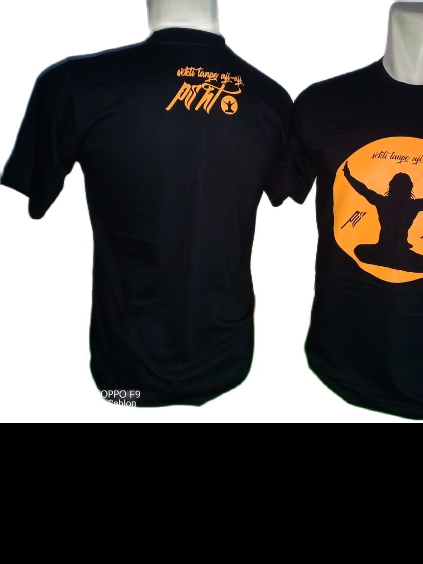 KAOS PSHT MODEL SINGLUET GAMBAR TAPAK SIRIH LEBUR JIWO KAOS PENCAK