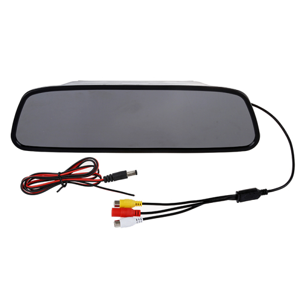 5 Inch Digital Color TFT LCD Car Rearview Mirror Reverse Monitor for Camera DVD VCR