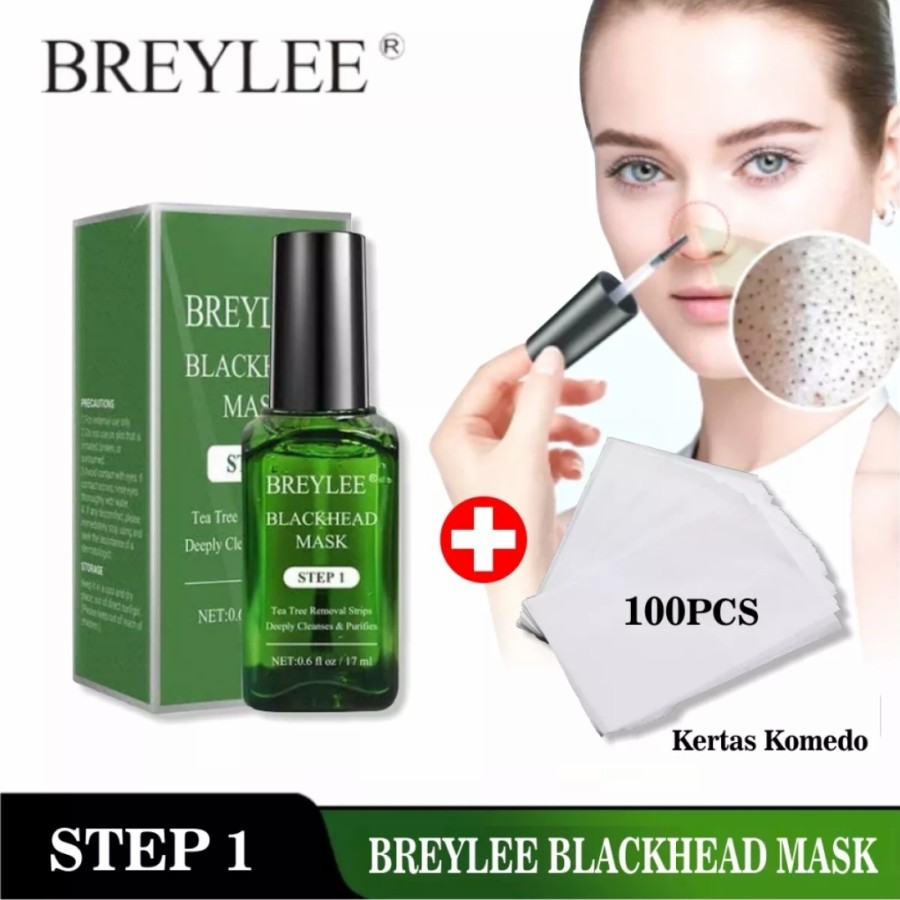 BREYLEE ALLPHV Step 1 Masker Pengangkat Komedo Hidung BREYLEE Blackhead