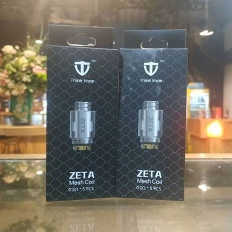 think vape zeta Buy Authentic Think ZETA AIO 60W VW Box Mod Pod System Silver Kit main image 1