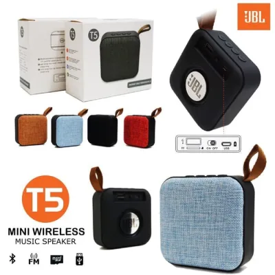TERBARU Speaker Bluetooth - T5 Mini Outdoor Speaker Bluetooth 4.2 Stereo