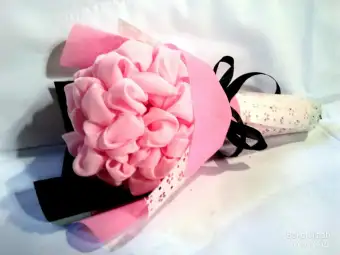 Gambar buket hijab wisuda