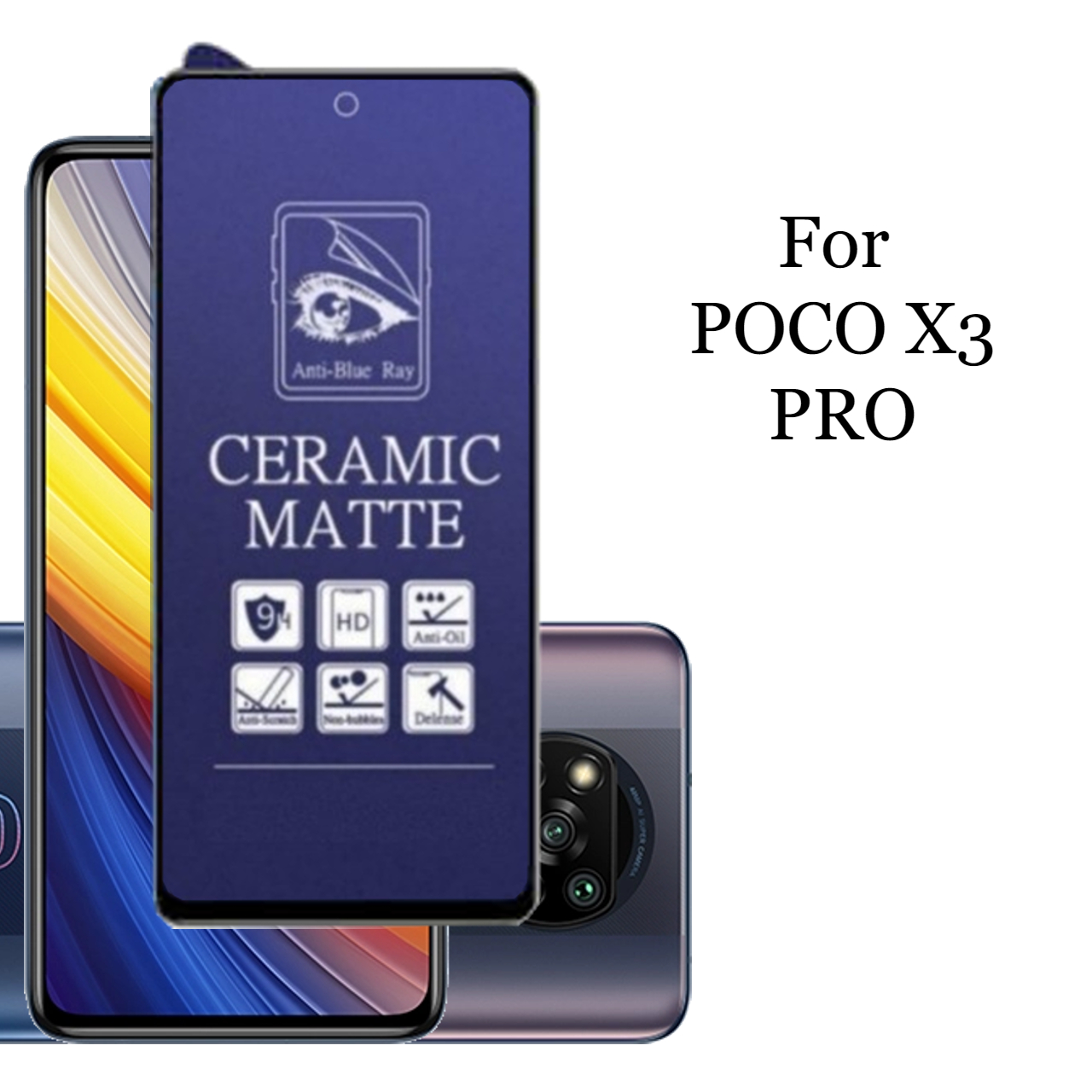 Tempered Glass Spigen Poco X3 Nfc Matte Tempered Glass For Poco X3 Pro