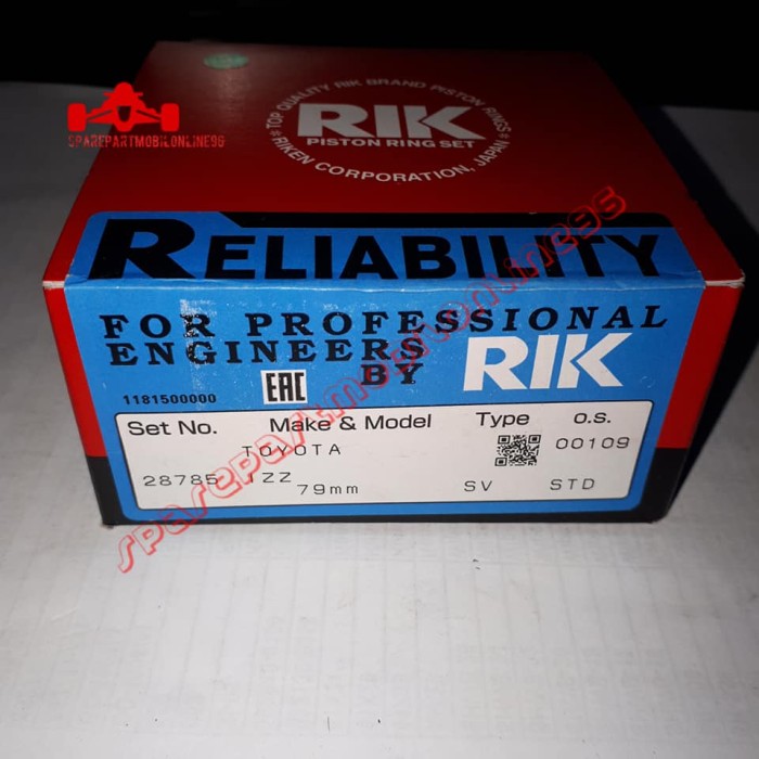 Ring Piston / Seker Toyota Corolla Altis RIK Lazada Indonesia