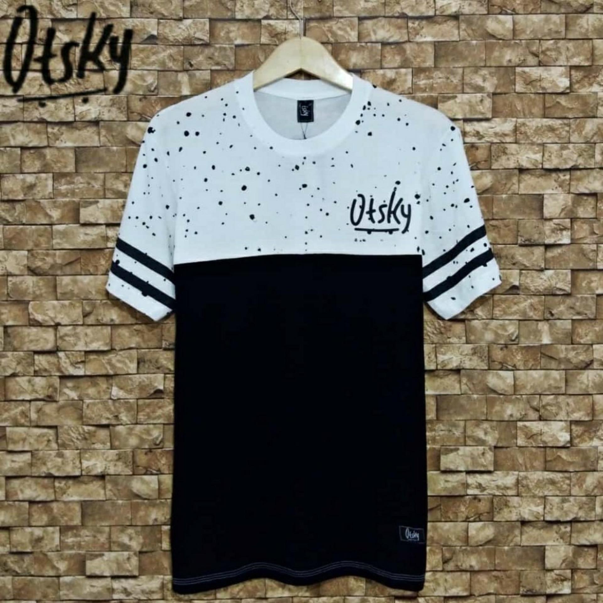 Fashion baju T-shirt Otsky Pria/Wanita