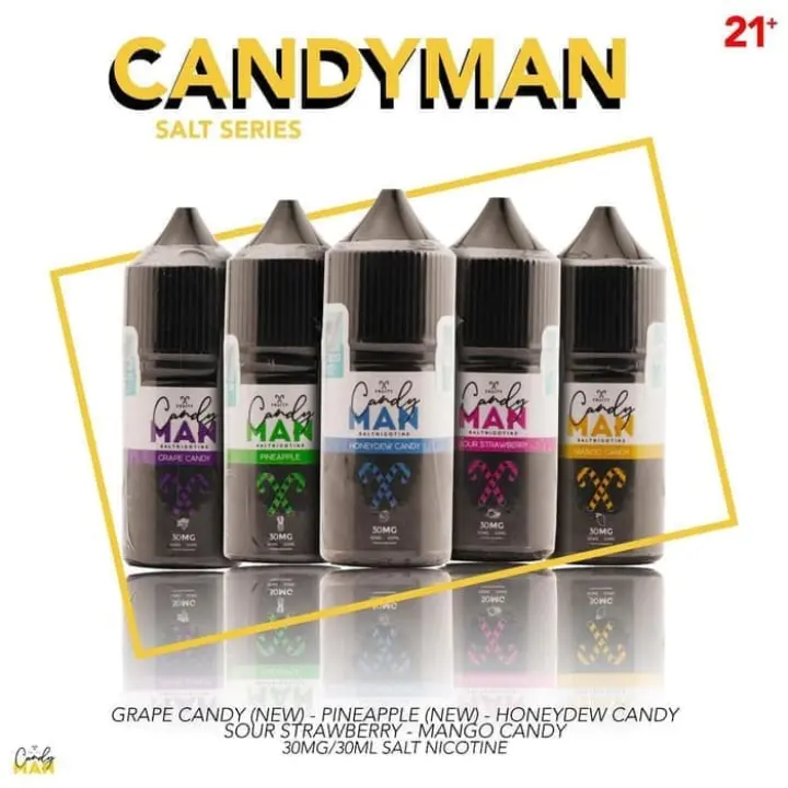 Diskon Salt Nic Fruity Candy Man Mango 30mg 30ml Liquid Vape Pod Saltnic Pods Terlaris Lazada Indonesia