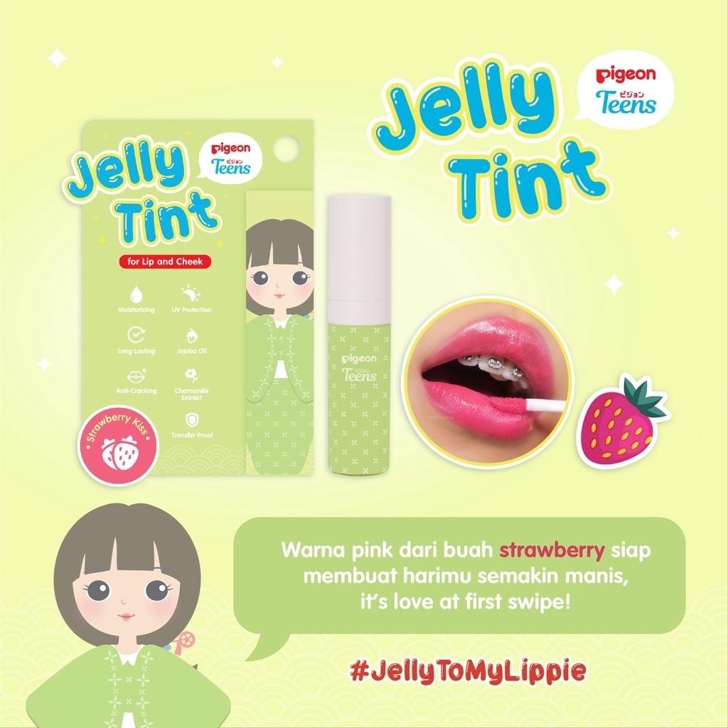 Pigeon Teens Jelly Tint For Lip And Cheek Strawberry Kiss Lazada Indonesia