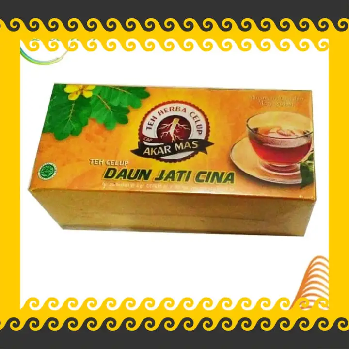 Promo Obat Herbal Teh Celup Daun Jati Cina Cap Akar Mas Isi 20 Sachet Membantu Menjaga Kesehatan Tubuhmelangsingkan Tubuh Secara Alamimenjaga Berat Badan Memperlancar Bab Menurunkan Berat Badan Kholesterol Lazada Indonesia