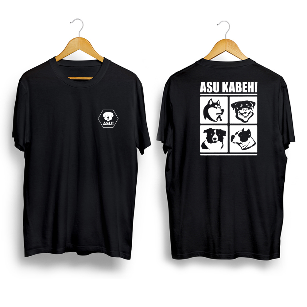 Kaos Asssssssssu Anjing Menggonggong Rese Teman Kaga Asik Cotton Combed 30s Katun Kaos Distro Kasual Fashion Tshirt Murah Baju T Shirt Pria Atasan Pria Fashion Pria Kaos Pria Kaos