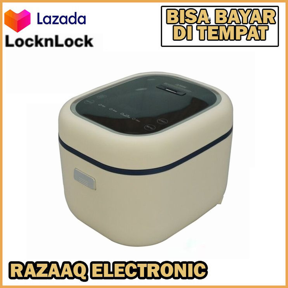LocknLock Low Sugar Mini Rice Cooker 2L White EJR821WHT Lazada Indonesia