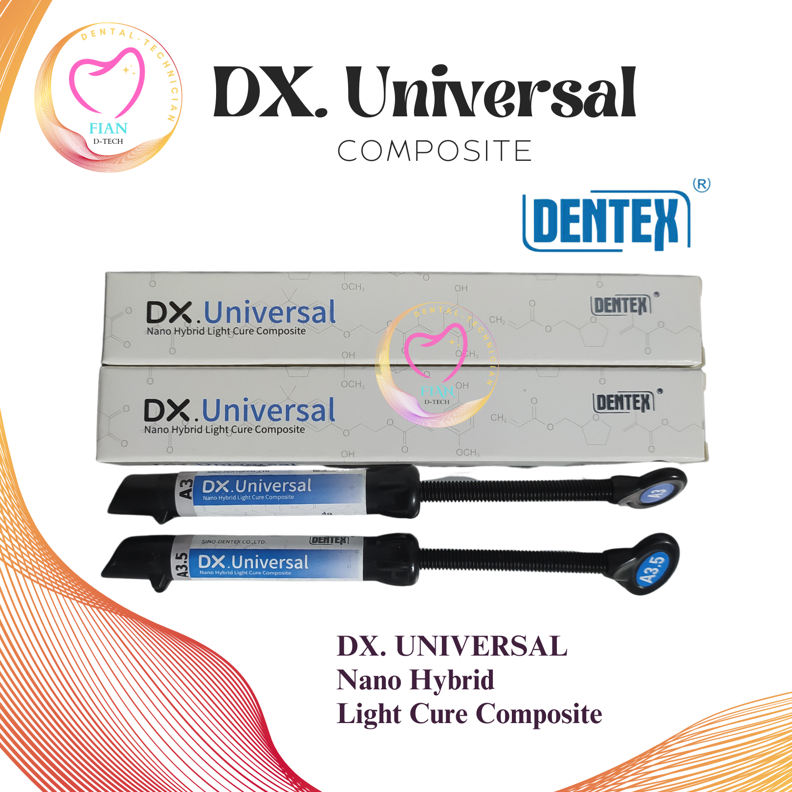 Dentex Nano Hybrid Composite DX Universal Lazada Indonesia