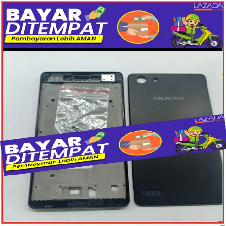 Fullset Casing Oppo Neo 7 A33w A1603 Tulang Tombol Backdoor Lazada Indonesia