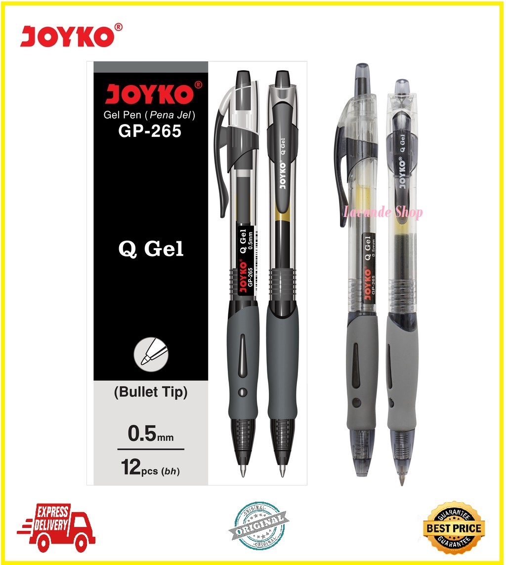 GEL PEN PULPEN PENA JOYKO GP 265 Q GEL MM GROSIR Lazada