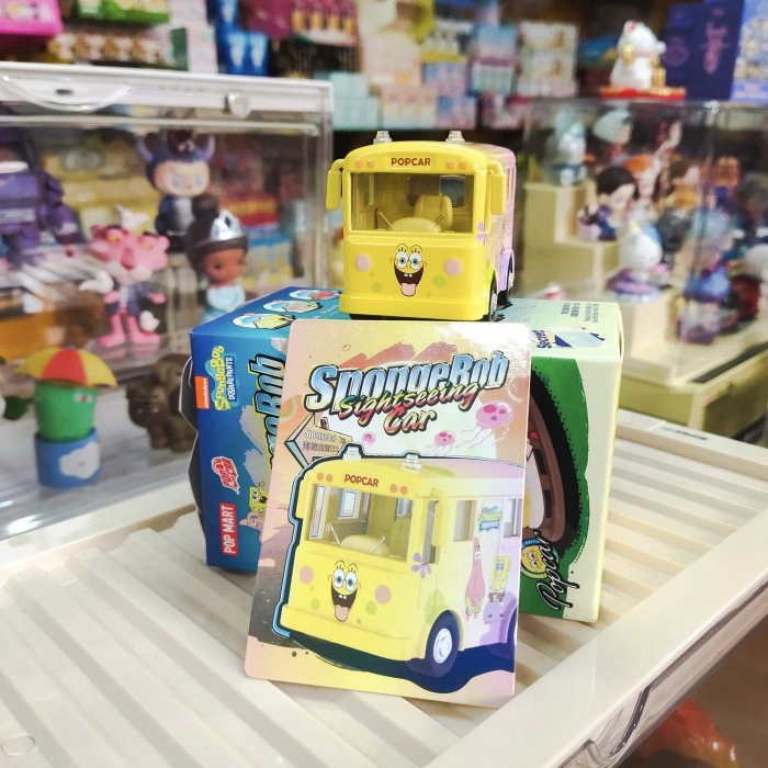 Spongebob Bus Spongebob Squarepants Sightseeing Car Pop Mart Secret ...