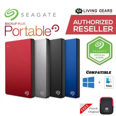 Seagate ready stock Backup Slim Portable 2TB 2.5 USB 3.0 HDD/ Hardisk/ Harddisk External/ Hard Drive Untuk Desktop Laptop /PC
