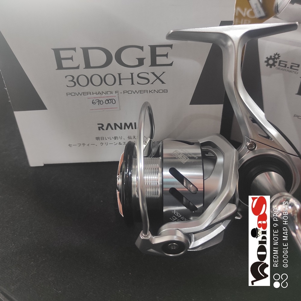 Ryobi RANMI EDGE 1000-5000 HSX Scrull In Handle Spinning Reel