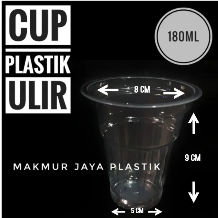 Cup Frutang 160 Ml Gelas Cup Pp Bening Plastik Isi 50 Pc Lazada Indonesia