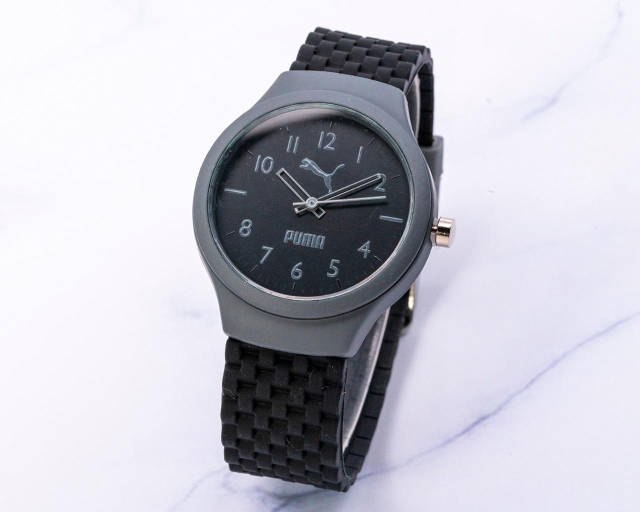 Jam Tangan Fashion Pria /Wanita Sporty Puma Analog Rubber Strap Ultrasize Unissex