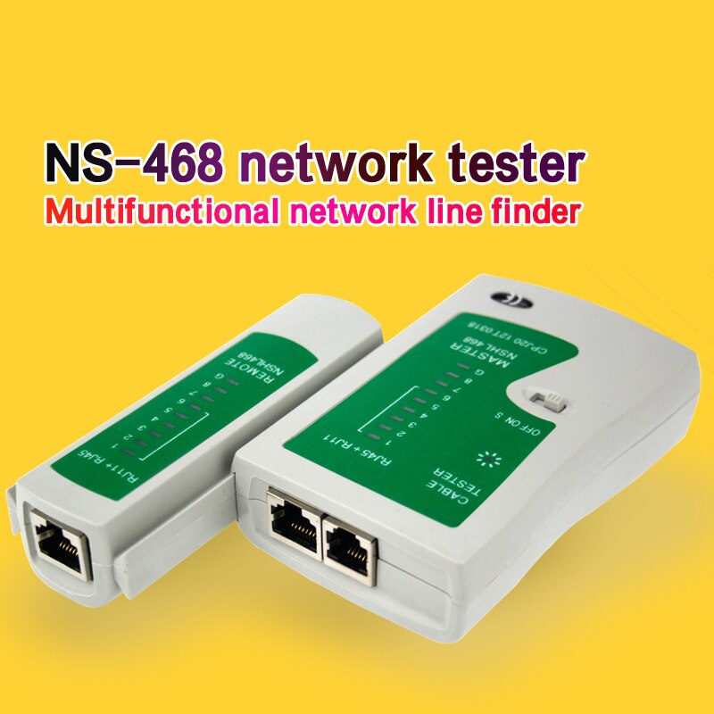 Network Cable Tester RJ45 RJ11 Alat Tester Kabel LAN NS 468 Lazada Indonesia
