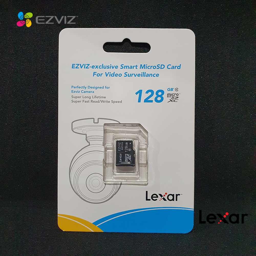 Ezviz MicroSD Card 128GB Class 10 Memory Lexar Lazada Indonesia