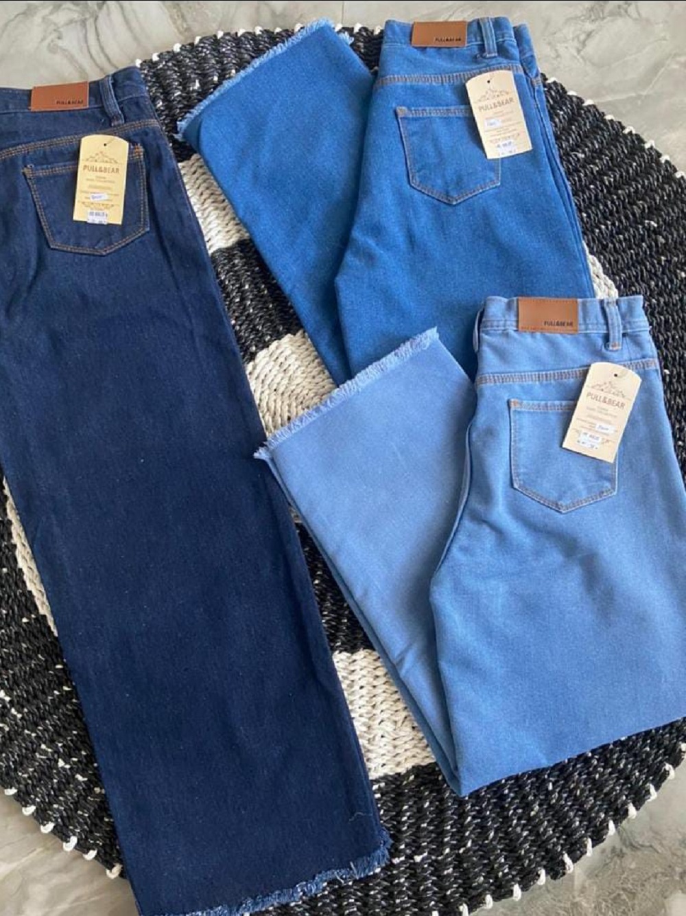 Celana jeans wanita kulot 