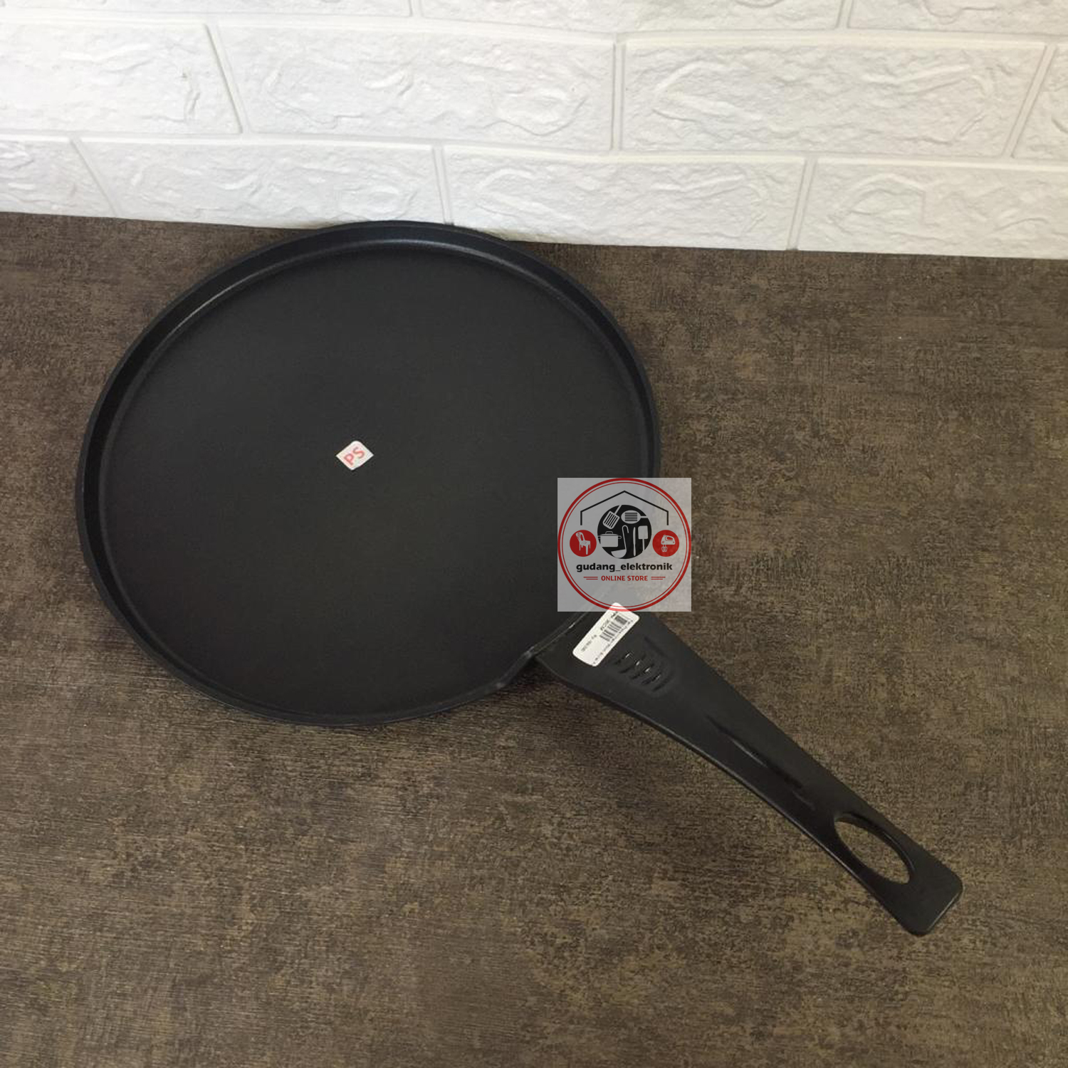 Teflon Pizza Pan Pizza Hitam 30cm Bulat Polos PPH30CM Lazada Indonesia