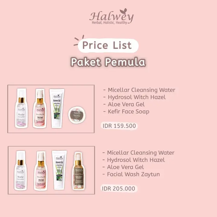 paket halwey skincare