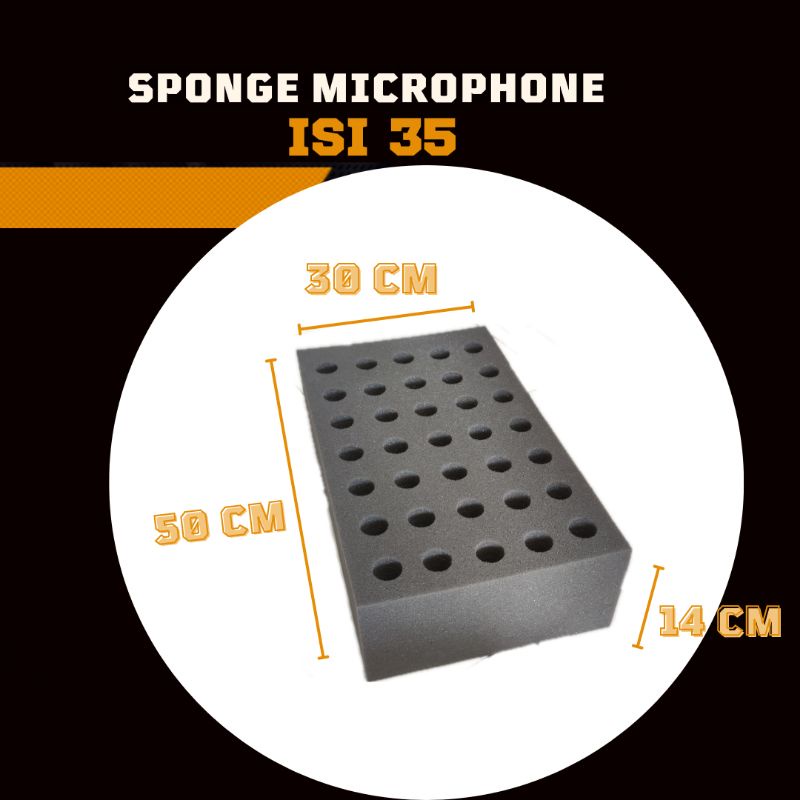 Sponge Microphone 35 Lobang Lazada Indonesia