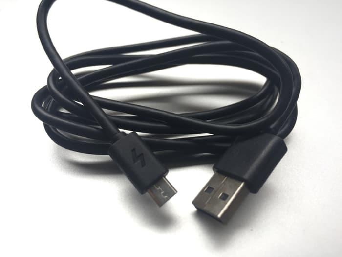 Yuk Klik Original 100% Kabel Data Xiaomi micro USB 2A (logo Petir)