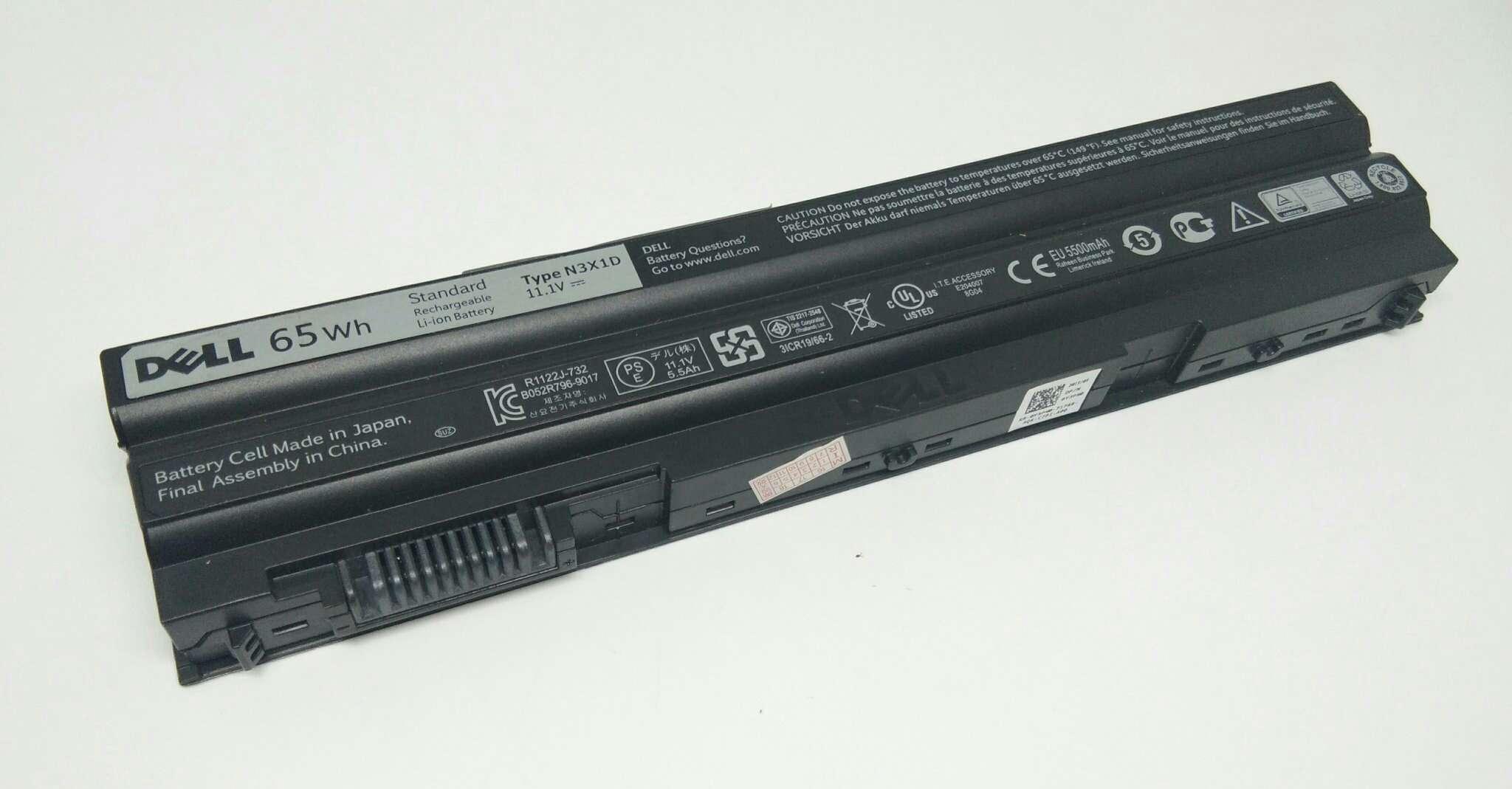 Dell Laptop Battery Latitude E6440 E6540 N3X1D 6Cell 65WH | Lazada ...